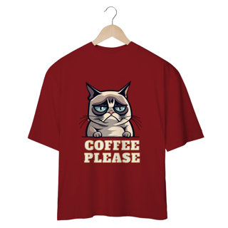 Nome do produto CAMISETA OVERSIZED COFFEE PLEASE