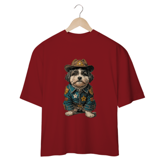 Nome do produto CAMISETA OVERSIZED, DOG SHIH TZU