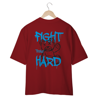 Nome do produto CAMISETA OVERSIZED COSTAS, URSINHO FIGHT HARD