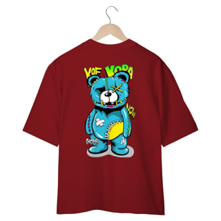 Nome do produto CAMISETA OVERSIZED COSTAS, URSINHO HARD