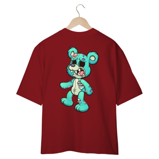 Nome do produto CAMISETA OVERSIZED COSTAS, URSINHO PYSCHO