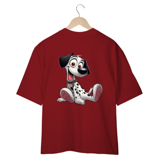 Nome do produto CAMISETA OVERSIZED COSTAS, DOG DÁLMATA