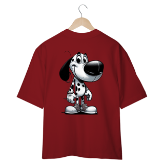 Nome do produto CAMISETA OVERSIZED COSTAS, DOG DÁLMATA