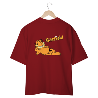 Nome do produto CAMISETA OVERSIZED COSTAS, CAT GARFIELD