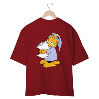 Nome do produto CAMISETA OVERSIZED COSTAS, CAT GARFIELD