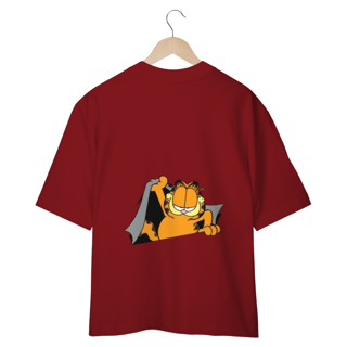 Nome do produto CAMISETA OVERSIZED COSTAS, CAT GARFIELD