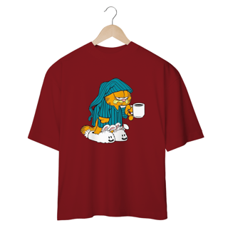 Nome do produto CAMISETA OVERSIZED, GARFIELD SONECA
