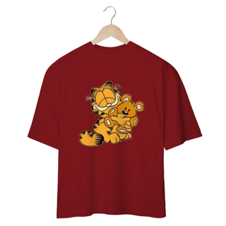 Nome do produto CAMISETA OVERSIZED, CAT GARFIELD