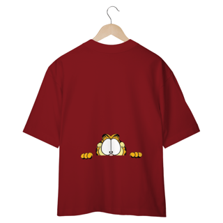 Nome do produto CAMISETA OVERSIZED COSTAS, CAT GARFIELD