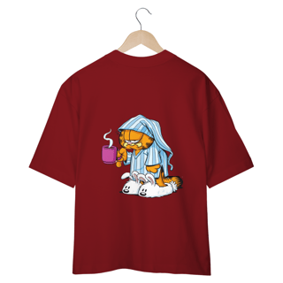 Nome do produto CAMISETA OVERSIZED COSTAS, CAT GARFIELD SONECA