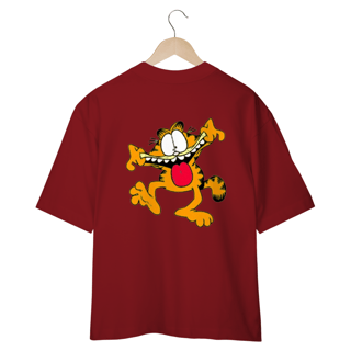 Nome do produto CAMISETA OVERSIZED COSTAS, CAT GARFIELD