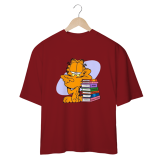 Nome do produto CAMISETA OVERSIZED, GARFIELD INTELECTO