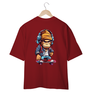 Nome do produto CAMISETA OVERSIZED COSTAS, MONKEY