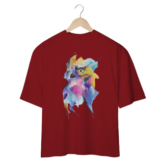 Nome do produto CAMISETA OVERSIZED, CORUJA COLOR