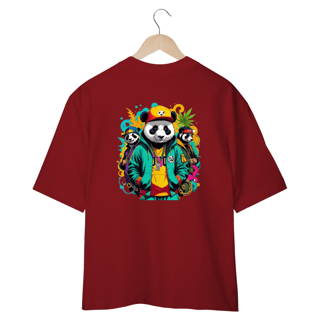 Nome do produto CAMISETA OVERSIZED, PANDA