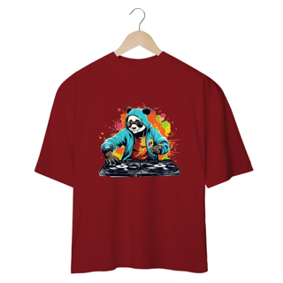 Nome do produto CAMISETA OVERSIZED, DJ PANDA