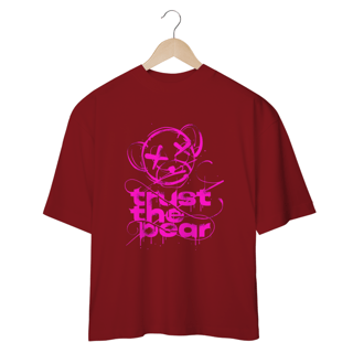 Nome do produto CAMISETA OVERSIZED, URSINHO HARD