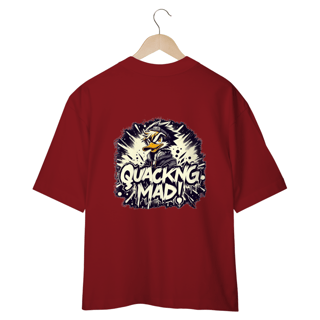 Nome do produto CAMISETA OVERSIZED COSTAS, DUCK QUACKING MAD