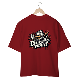 Nome do produto CAMISETA OVERSIZED COSTAS, DUCK YEAH