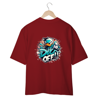 Nome do produto CAMISETA OVERSIZED COSTAS, DUCK OFF
