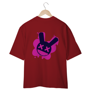 Nome do produto CAMISETA OVERSIZED COSTAS, COELHO HARD