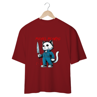 Nome do produto CAMSIETA OVERSIZED CAT, LINHA FILME MICHAEL MEOWERS