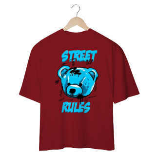 Nome do produto CAMISETA OVERSIZED, URSINHO STREET RULES