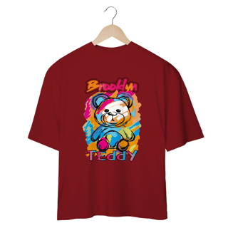 Nome do produto CAMISETA OVERSIZED, URSINHO BROOKLM TEDDY