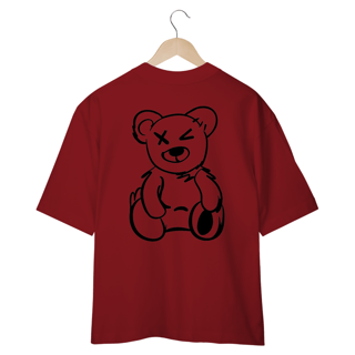 Nome do produto CAMISETA OVERSIZED COSTAS, URSINHO HARD