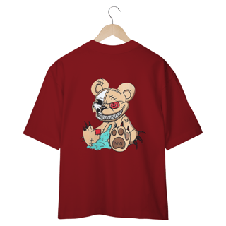 Nome do produto CAMISETA OVERSIZED COSTAS, URSINHO HARD