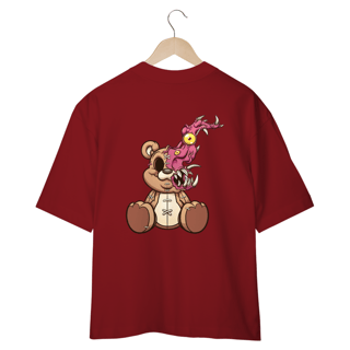 Nome do produto CAMISETA OVERSIZED COSTAS, URSINHO HARD