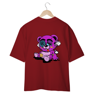 Nome do produto CAMISETA OVERSIZED COSTAS, URSINHO HARD