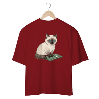 Nome do produto CAMISETA OVERSIZED, STUDIOUS CAT