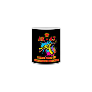 Nome do produto Caneca AK-47 Comunismo (Preta)