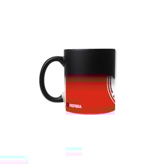 Nome do produto Caneca Mágica Movimento Sem Picanha Mapa e Abóbora (Vermelha)