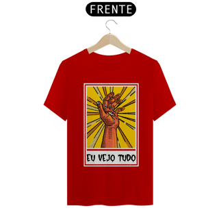 Nome do produto Camiseta Eu Vejo Tudo