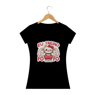 Nome do produto camisa eu treino fofo