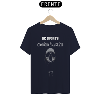 Nome do produto HC SPORTS T-shirt Premium Com Ódio é mais Fácil