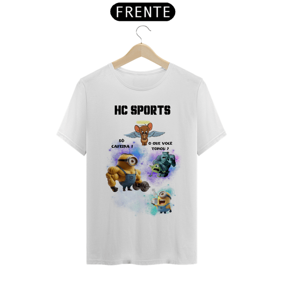 HC SPORTS T-Shirt Premium Cafeína 