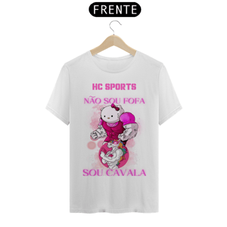 Nome do produto HC SPORTS T-shirt Premium Não Sou Fofa