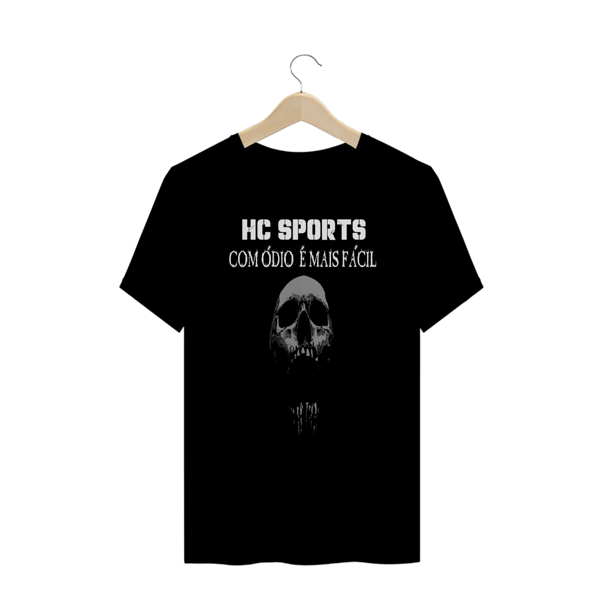 Nome do produto: HC SPORTS Oversized  Com Ódio é mais Fácil