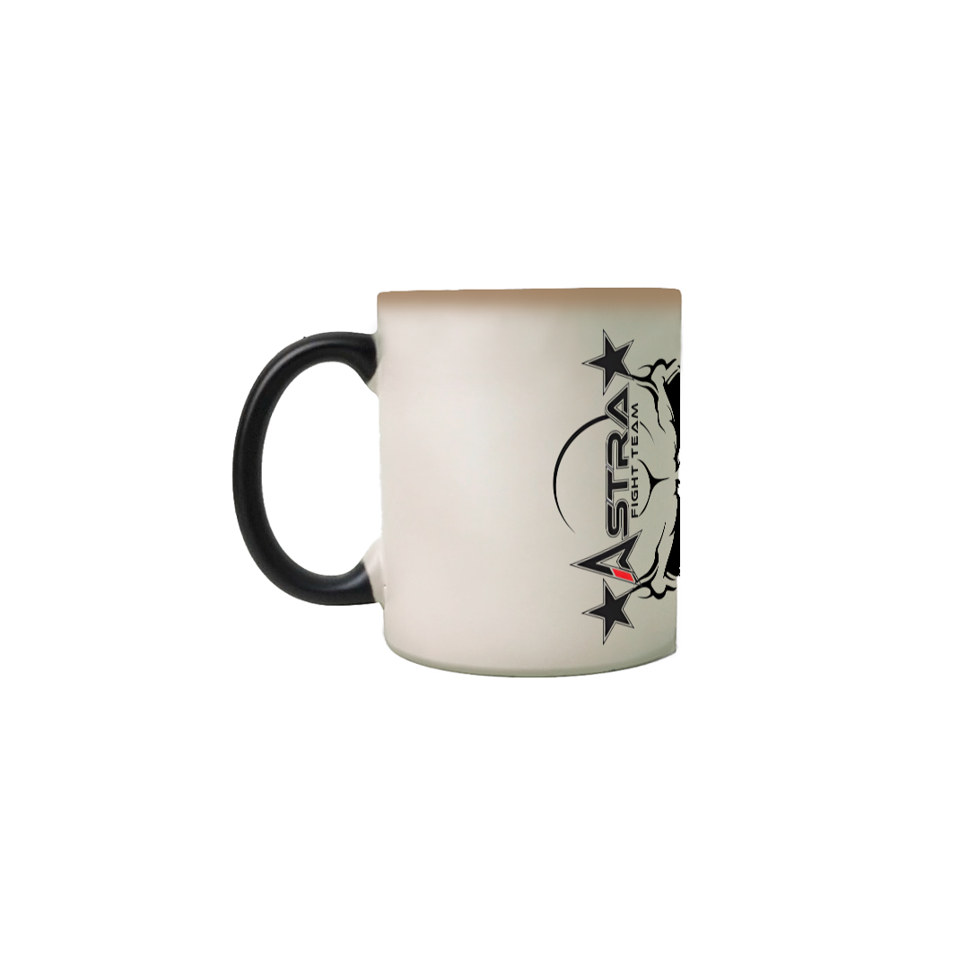 Caneca Mágica Astra Fight Team -  Skull Black Belt