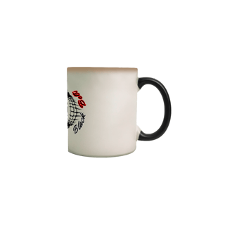 Nome do produto Caneca Mágica Astra Fight Team -  Skull Black Belt