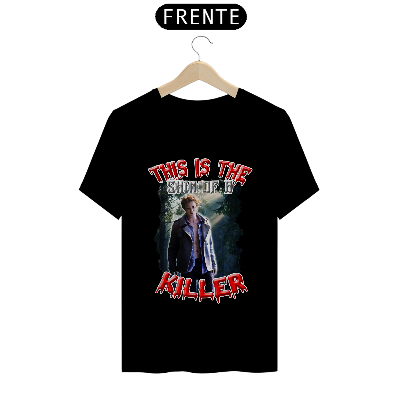 Camiseta Edward Crepusculo Robert Pattinson