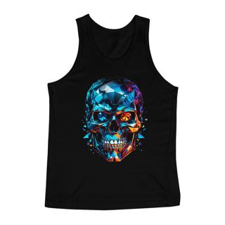 Nome do produto Regata - Glass Skull