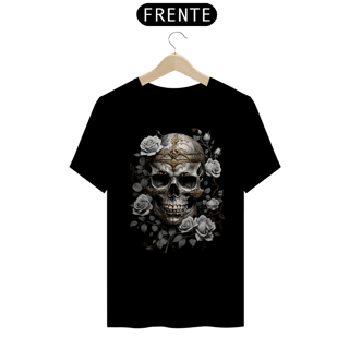 Nome do produto Camiseta - Floral Skull