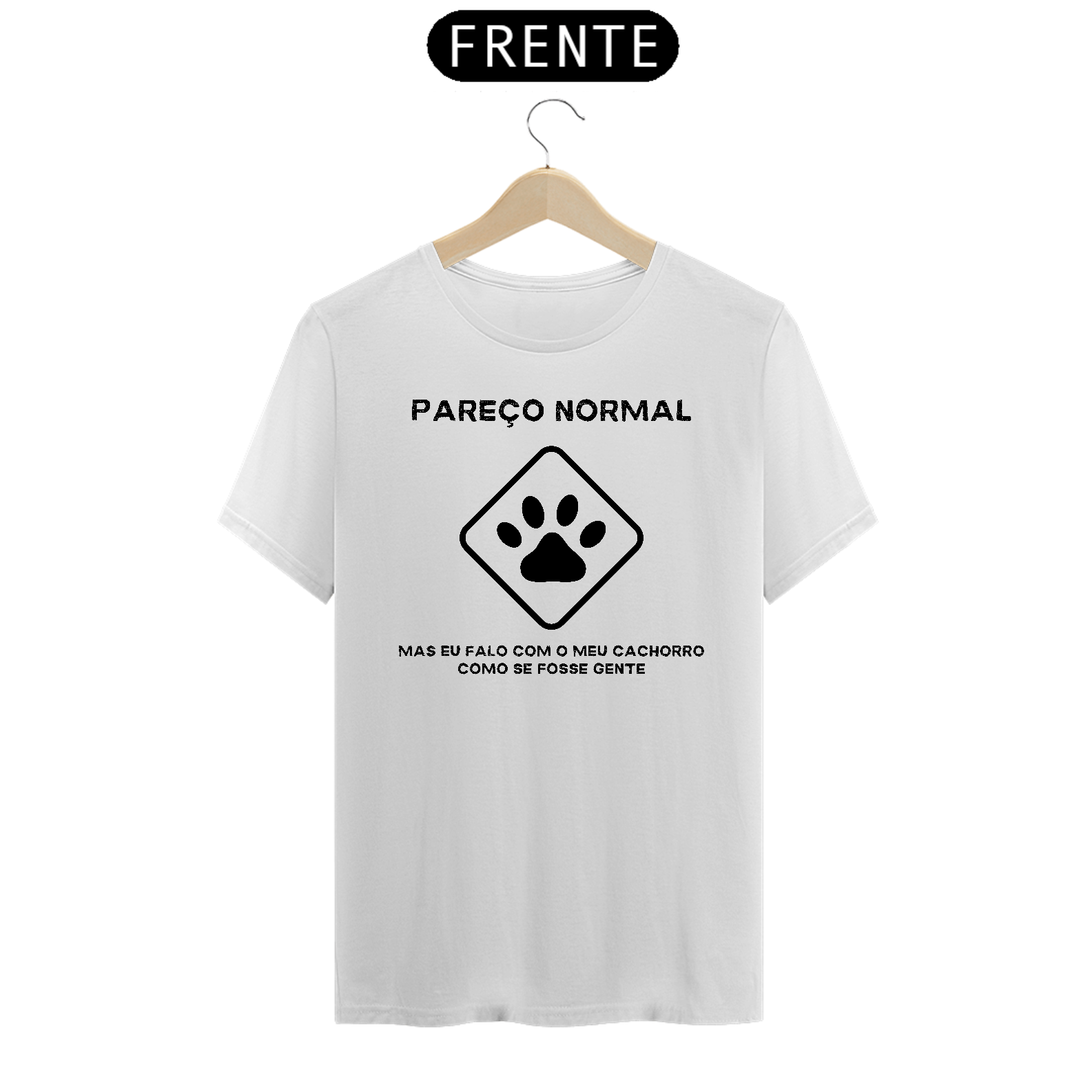 Camiseta Falo com Meu Cachorro