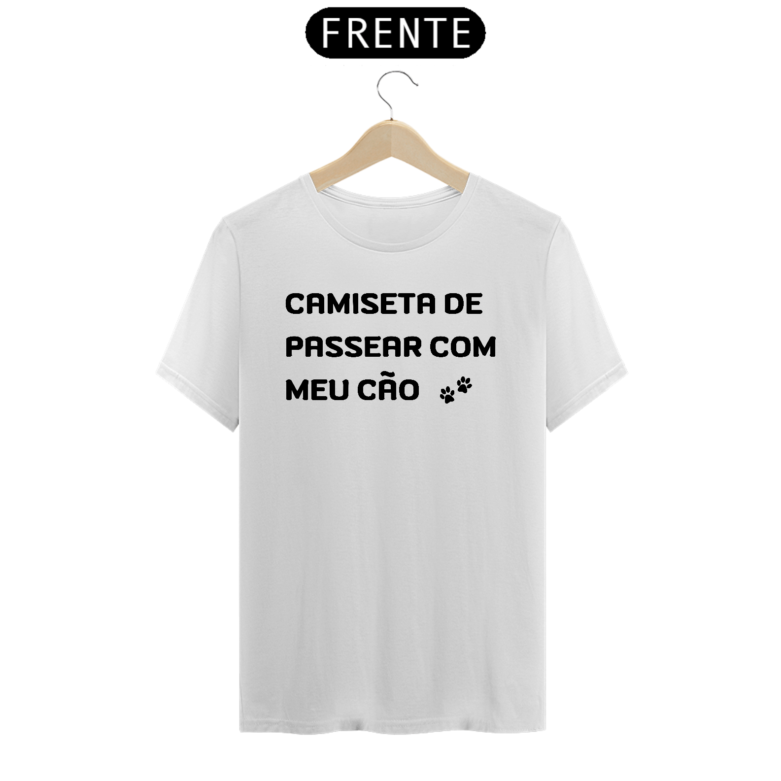 Camiseta Passear com meu Cão