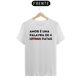 Camiseta Palavra de 4 Patas