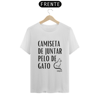 Camiseta Aspa - Camiseta de Juntar Pelo de Gato